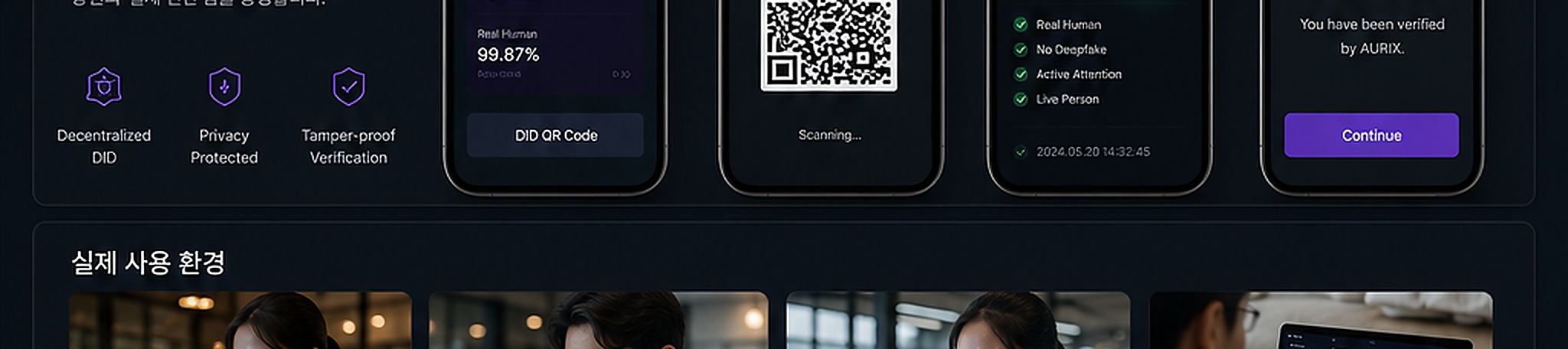 Built for the real world overview section