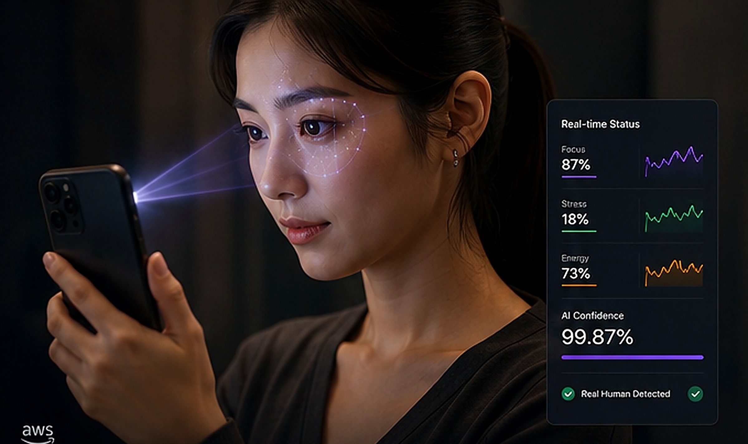 Aurix camera-based eye-state verification experience
